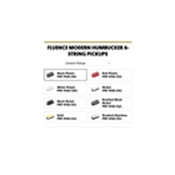 Fishman Fluence Modern Humbucker Ceramic (PRF-M36-CB1)