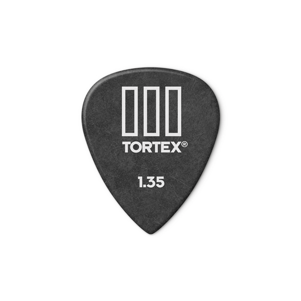 Dunlop 462P Tortex III Black 1.35