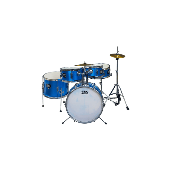 Eko Drums ED-200 Drum kit Metallic Blue - 5 pezzi