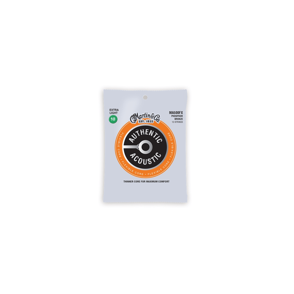 Martin &amp; Co. MA550FX Authentic Flexible Core Medium Phosphor Bronze 13-56