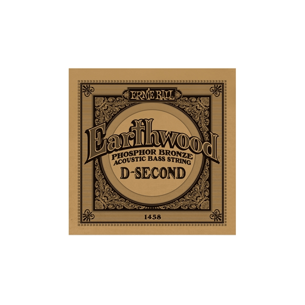 Ernie Ball 1458 Earthwood Phosphor Bronze Wound Bass .055