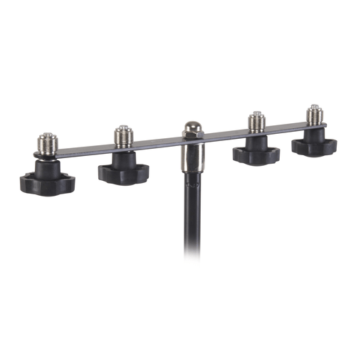 PROEL STAGE Supporto in acciaio con aggancio per 4 supporti microfonici.