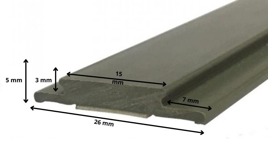 Guida calpestabile per zanzariere Rollstop - Foto 2 di 2