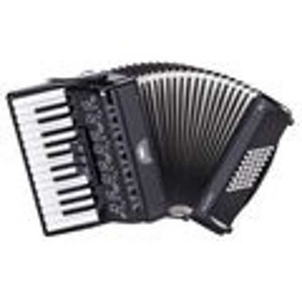 SOUNDSATION Fisarmonica 48 bassi nera