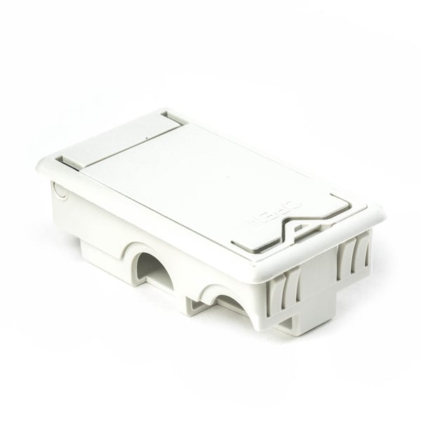 Dunlop ECB244WH Battery Box White