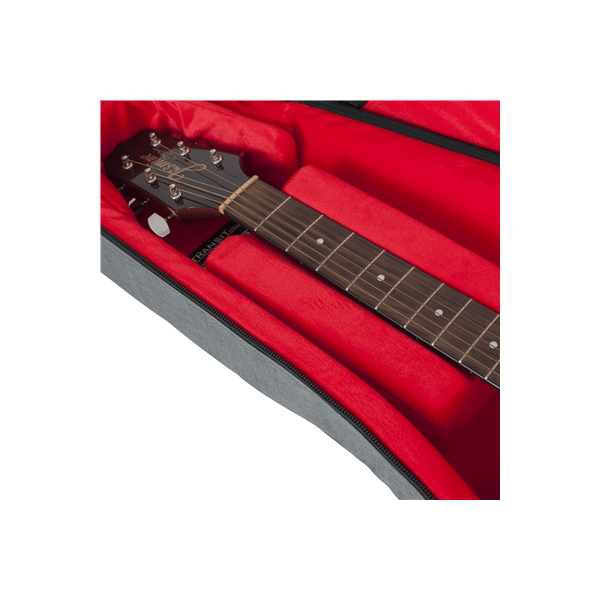 Gator Cases GT-ACOUSTIC-GRY Borsa Transit chitarra acustica Grigio chiaro