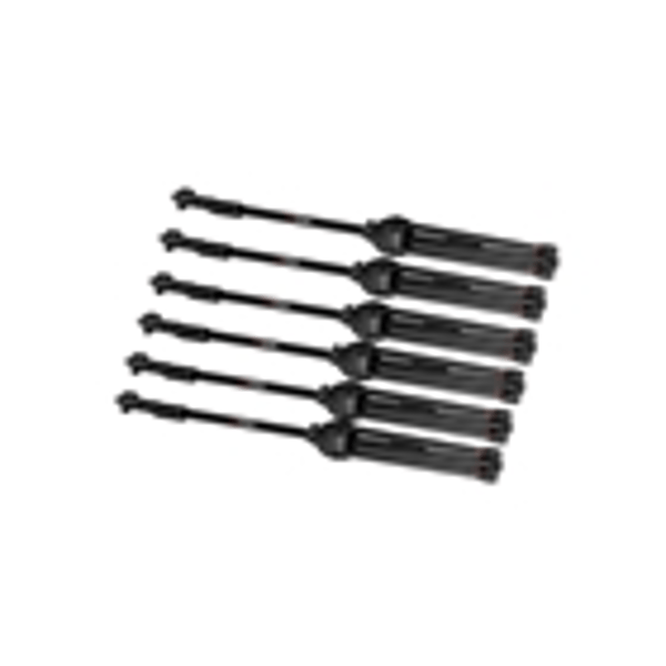 Gator Frameworks GFW-MIC-6TRAY Vassoio per 6 microfoni compatibile con stand microfonici