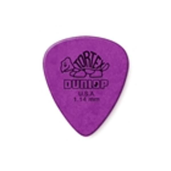 Dunlop 418P Tortex Standard Purple 1.14
