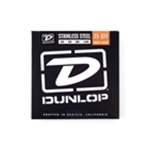 Dunlop DBS45100 Stainless Steel, Medium Light Set/4