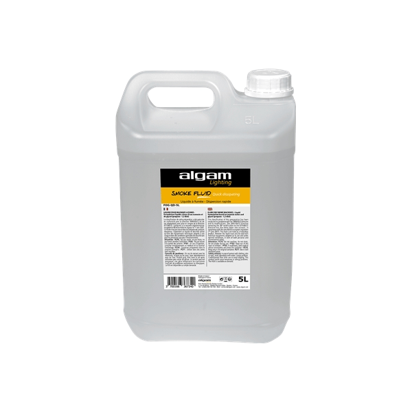 Algam Lighting FOG-QD-5L Liquido Fumo Dispersione Rapida Effetto CO2 5L