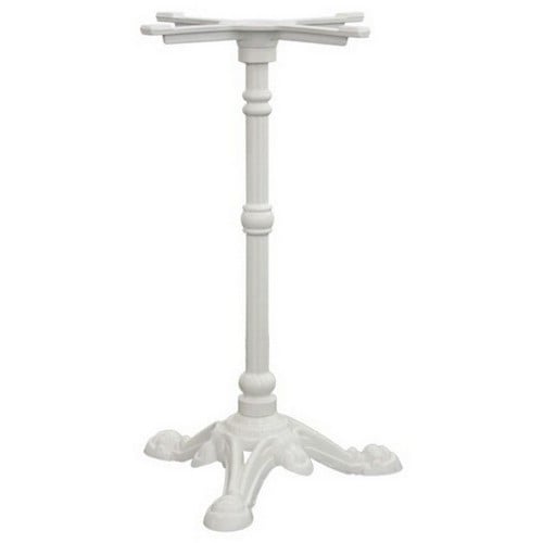 Base tavolo in ghisa colore bianco
