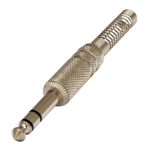 PROEL STAGE Connettore professionale jack stereo 6,3 mm  1/4. Colore: Argento.