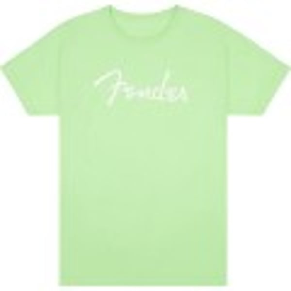 Maglietta Fender® Spaghetti Logo, Verde Surf, M