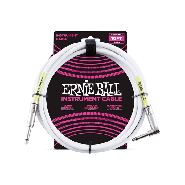 Ernie Ball Cavo PVC Bianco da 3 m - 6049