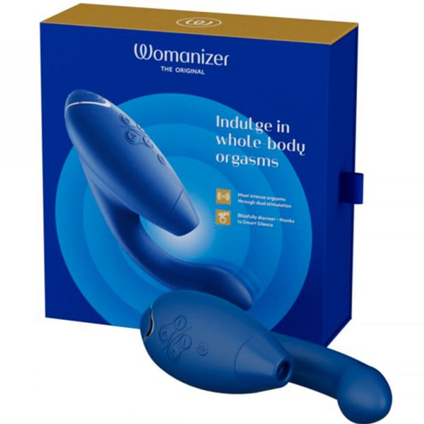 WOMANIZER - DUO 2 STIMULATOR BLUE