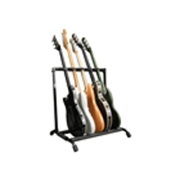Gator Frameworks RI-GTR-RACK5 Supporto pieghevole per 5 chitarre<br>