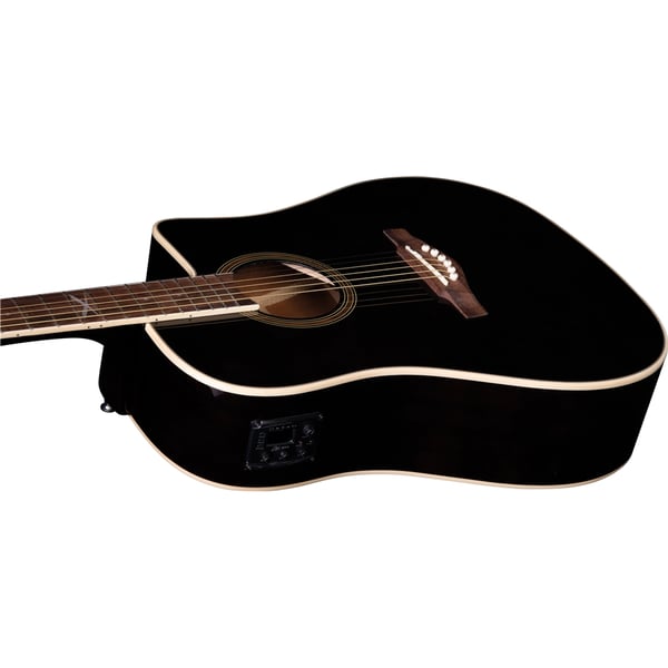Eko Guitars NXT D100ce See Through Black