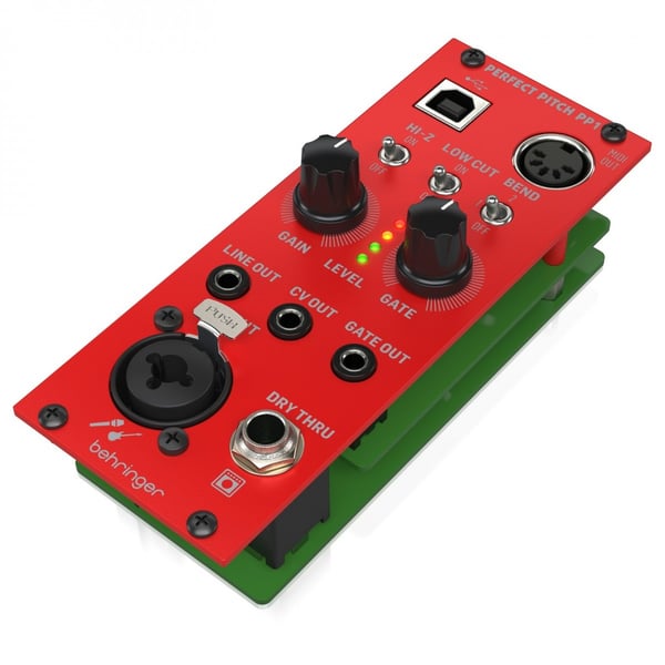 BEHRINGER PERFECT PITCH PP1 MODULO CONVERTITORE CHITARRA/AUDIO IN MIDI USB CV PER EURORACK