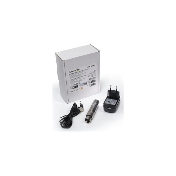 Algam Lighting DMX-WRB Ricevitore DMX Femmina 3 Poli a Batteria