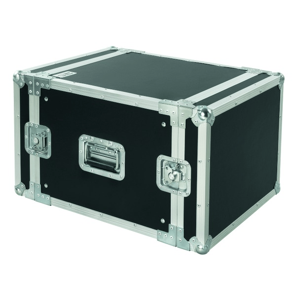 PROEL STAGE Flight case professionale 8U a rack 19', profondità utile corpo 45cm.
