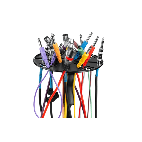 Gator Frameworks GFW-CABLEHNGRTRAY Organizzatore per cavi per aste microfoniche<br>