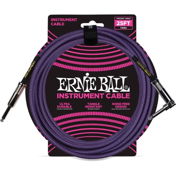 Ernie Ball 6069 Cavo Intrecciato Viola 7,62 m