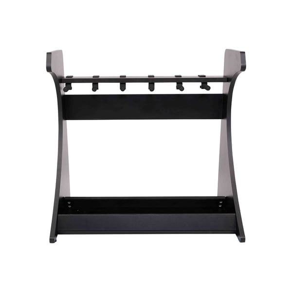 Gator Frameworks GFW-ELITEGTR5RK-BLK Rack per chitarre 5-7 posti in finitura nera<br>