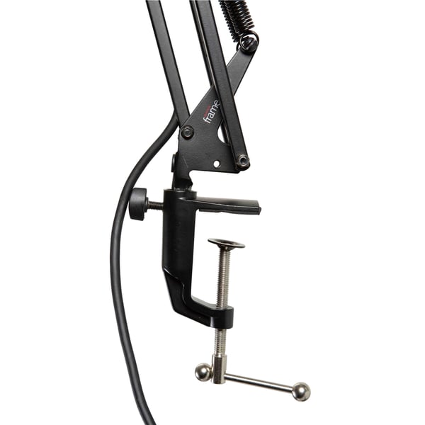 Gator Frameworks GFWMICBCBM1000 - Asta microfonica broadcast con montaggio da scrivania