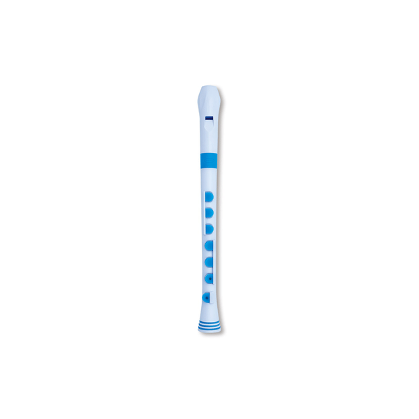 NUVO ITALIA RECORDER+ -DITEGGIATURA BAROCCA (BIANCO/BLU)