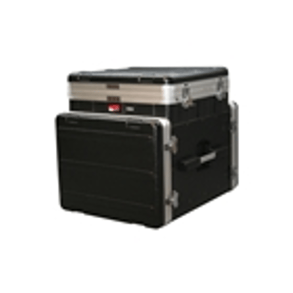 Gator Cases GRC-10X8 PU Rack audio 10U Pop Up, 8U laterale