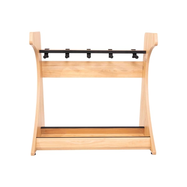 Gator Frameworks GFW-ELITEGTR5RK-MPL Rack per chitarre 5-7 posti in finitura Natural Maple Matte<br>