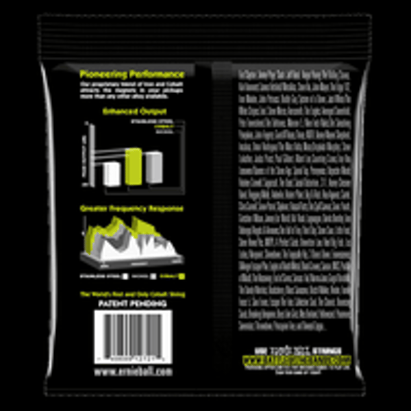 ERNIE BALL Corde per chitarra elettrica 7 corde Extra Slinky Cobalt. Modello P02728