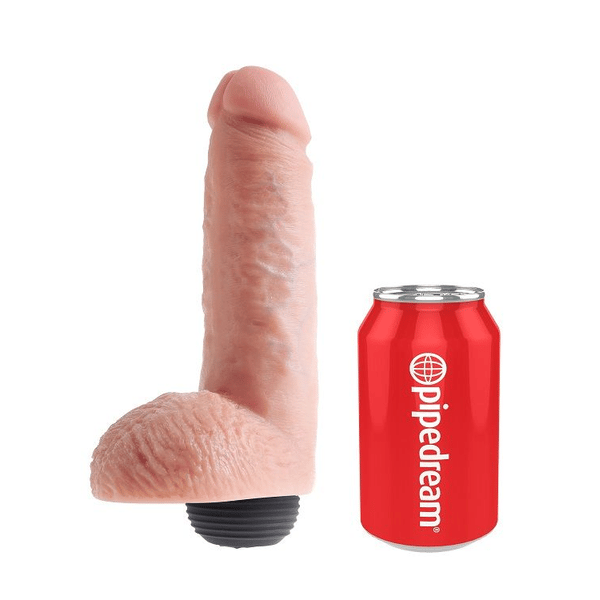KING COCK PENE REALISTICO EYACULADOR NATURAL 20.32CM