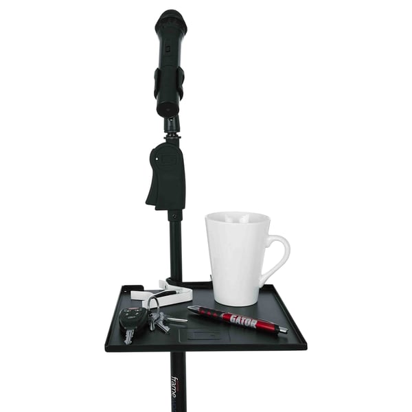 Gator Frameworks GFW-SHELF0909 - Mensola accessoria per asta microfonica