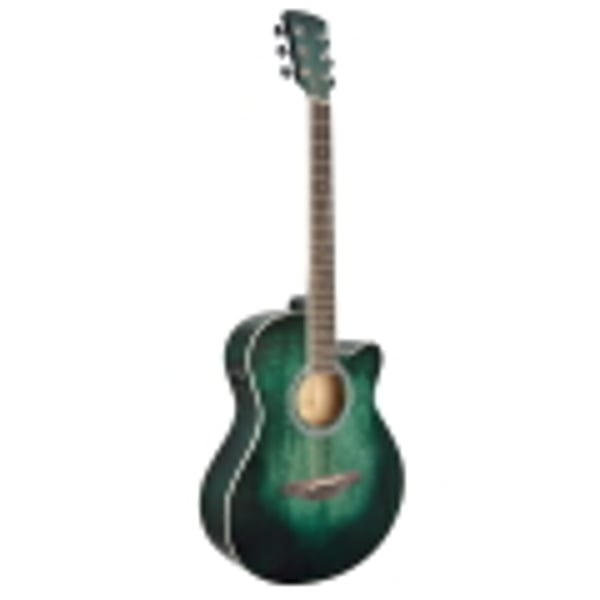 SOUNDSATION Chitarra acustica cutaway amplificata con finitura hand wiped. Modello SAGUARO-HW-CE GR