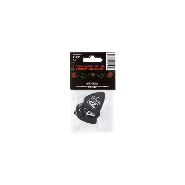 Dunlop L13BP1.0 Lucky 13 1.0mm Player/6