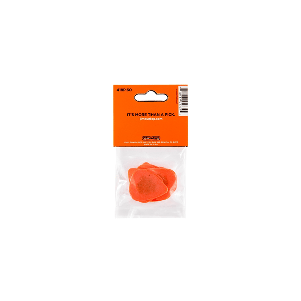 Dunlop 418P Tortex Standard Orange .60