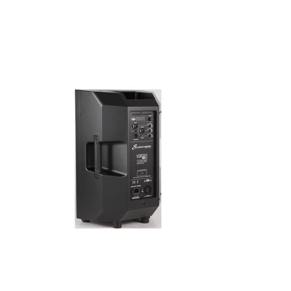 STUDIOMASTER Altoparlante coassiale attivo full-range da 12" con DSP. Modello VORTEX 12A