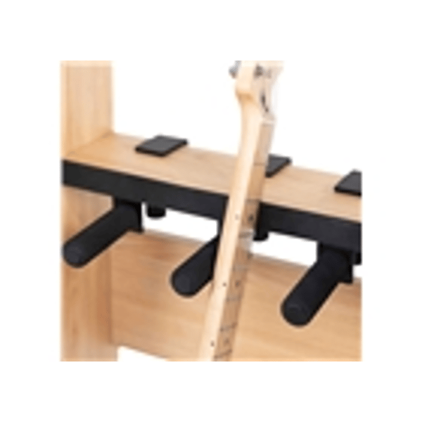 Gator Frameworks GFW-ELITEGTR3RK-MPL Rack per chitarre 3-4 posti in finitura acero naturale opaco<br>