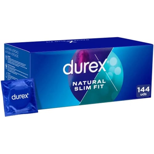 DUREX CONDOMS DUREX - NATURAL SLIM FIT BASIC 144 UNITÀ