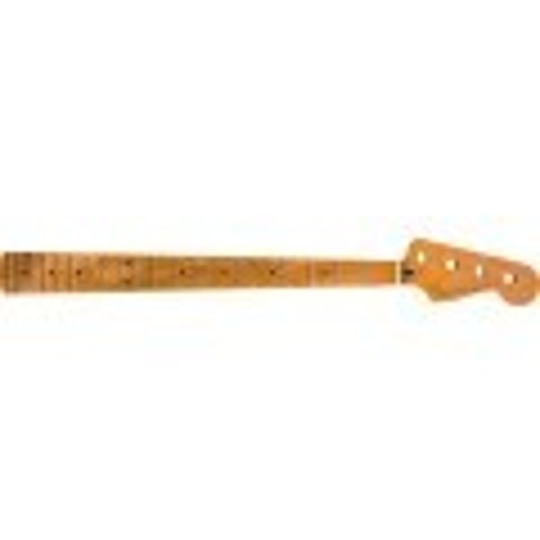 FENDER Manico Jazz Bass in Roasted Maple, 20 tasti jumbo medi, 9,5 ", acero, forma a C.