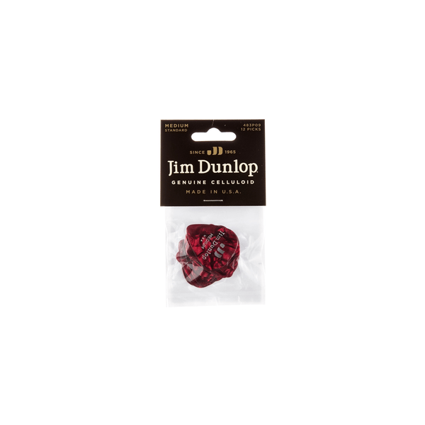 Dunlop 483P#09 Red Perloid - Medium