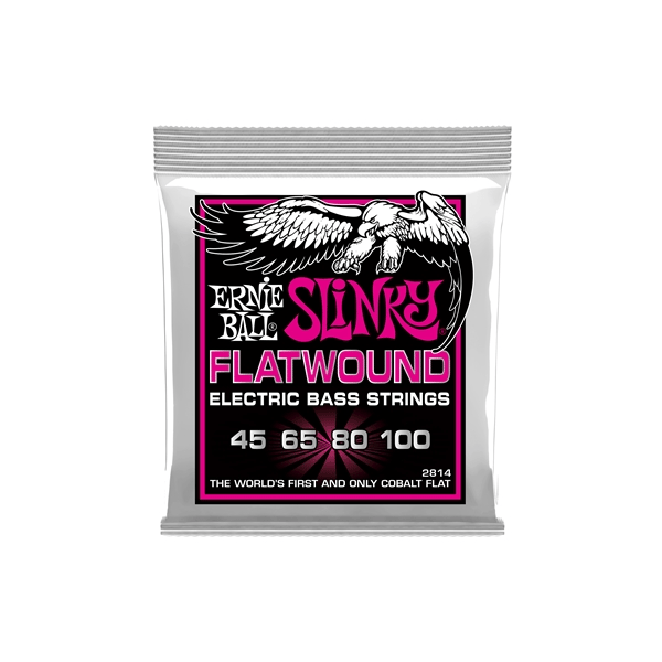 Ernie Ball 2814 Super Slinky Flatwound 45-100
