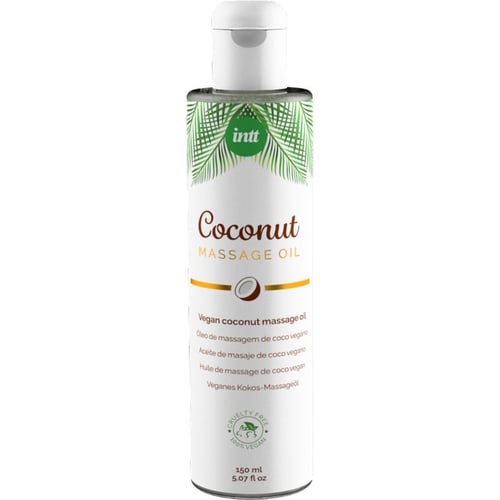 INTT VEGAN LINE INTT - OLIO DA MASSAGGIO VEGANO DOLCE CON RILASSANTE AL GUSTO DI COCCO