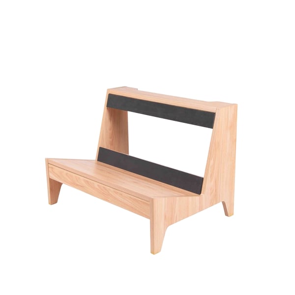 Gator Frameworks GFW-ELITEGTRAMPLG-MPL Stand per amplificatore combo Large in finitura Natural Maple Matte<br>