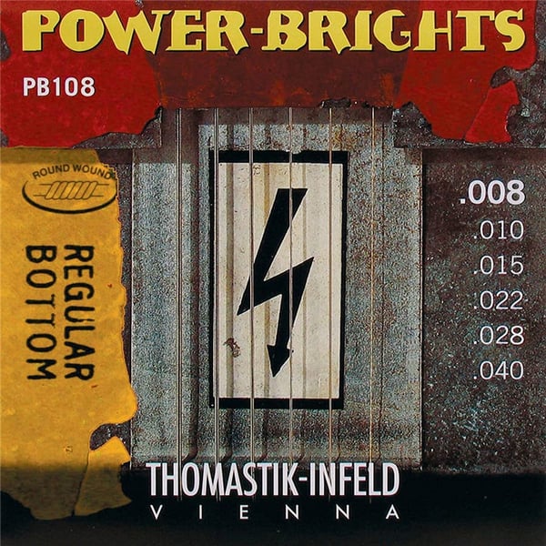 Thomastik Power-Brights PB22 corda chitarra elettrica RE