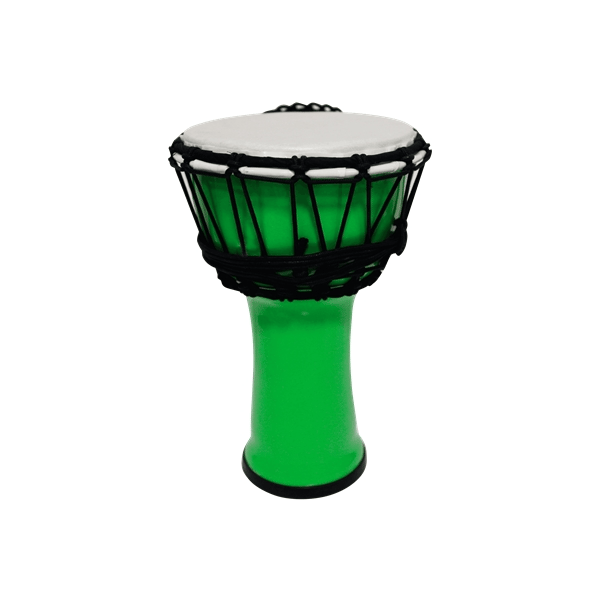 Tanga DJPVC7-GR Djembe PVC 7" Verde Fluo