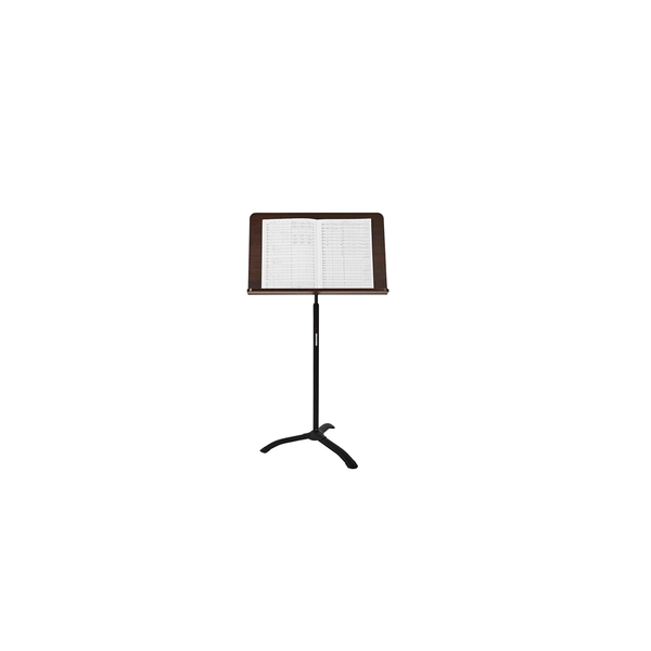 Gator Frameworks GFW-MUS-5000 - Leggio musicale in legno per direttore con base pieghevole