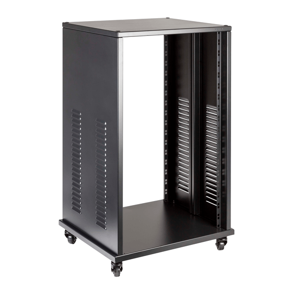 PROEL STAGE Supporto rack professionale da 19" ad 18U, con struttura in acciaio.