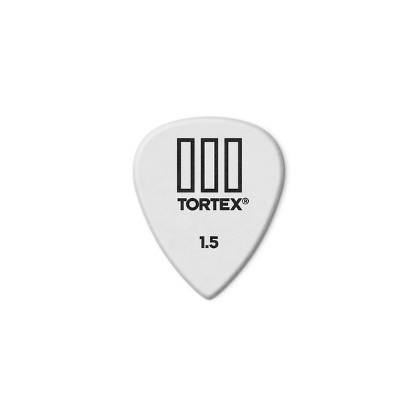 Dunlop 462R Tortex III White 1.5